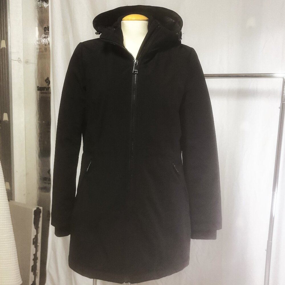 Black CALVIN KLEIN Insulated Winter Coat Jacket, Size M, NWOT